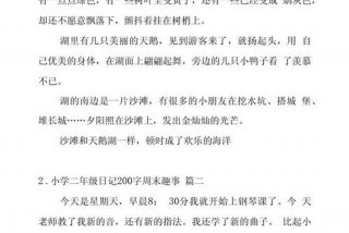 小学二年级日记（小学二年级日记 简单）