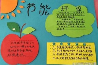 绿色出行低碳生活海报手绘 绿色出行低碳生活小报