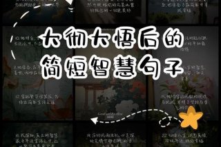 生活智慧的句子；生活 智慧