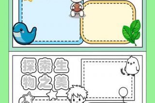 生物与生活主题手抄报 - 生物与生活主题手抄报图片