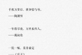 生活中的诗句经典语录；生活中的诗句经典语录摘抄