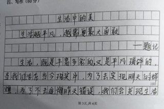 发现生活中的美作文600字、享受生命中的美好作文600字