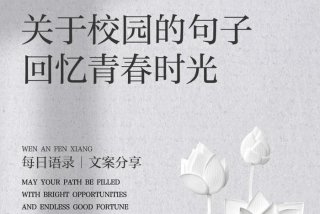 回忆校园生活的句子（回忆校园生活的句子经典语录）