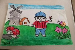 我的周末生活图片（我的周末生活儿童画）