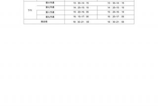 大学生一天的生活安排表；大学生一天的生活安排表图片