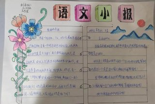 我语文生活手抄报复杂；语文生活手抄报内容