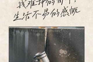 生活来之不易的文案 生活来之不易的说说