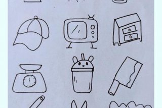 生活中的图案简笔画，生活中的图案简笔画怎么画