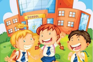 小学生活图片（小学生活图片动画）