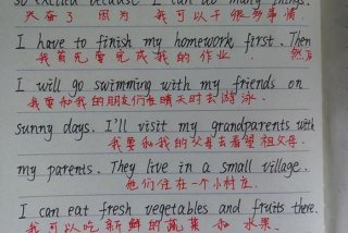 假期生活英文短文、假期生活英语短文