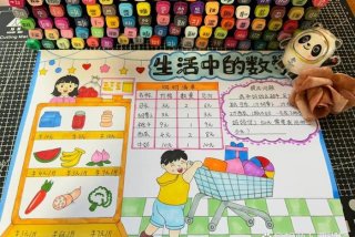 生活中的文字手抄报（生活中的字手抄报小学）