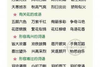 生活美好的词语及成语；形容生活美好的成语的成语