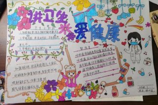 健康生活知识先行内容 健康知识生活手抄报