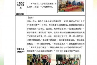 生活中的结构游戏有哪些；生活中的结构游戏有哪些名称