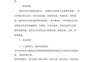 农村生活垃圾处理实施方案，农村生活垃圾处理现状及解决对策调查报告