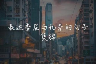 生活无奈的说说短句（生活无奈的感言）