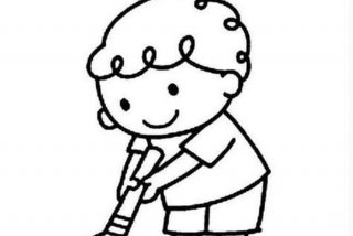 生活好帮手简笔画，生活好帮手作文