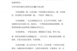 生活与生命作文 - 生活与生命的关系400字