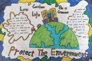 绿色出行低碳生活英语手抄报；绿色出行低碳生活用英语怎么说