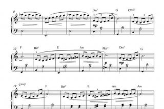 在法国的十三天钢琴谱（在法国的十三天钢琴谱八分音符版本）