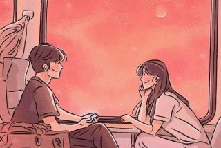 情侣生活照片高清；情侣生活图片手绘