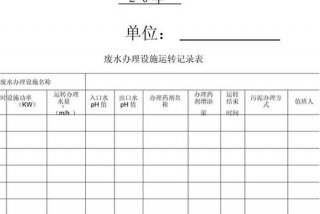船舶生活污水记录范本、船舶生活污水记录范本图片