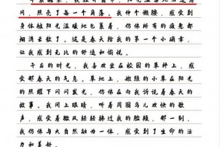 生活中的小确幸作文400字（生活中的小确幸为话题的作文）