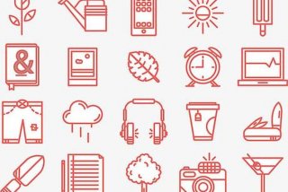 生活中的图表 生活中的图标简笔画