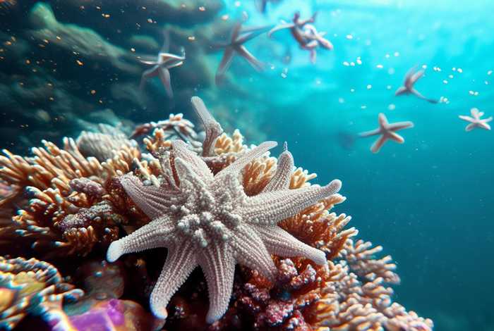 海星生活在哪里画一画 - 海星生活在哪里画一画图片