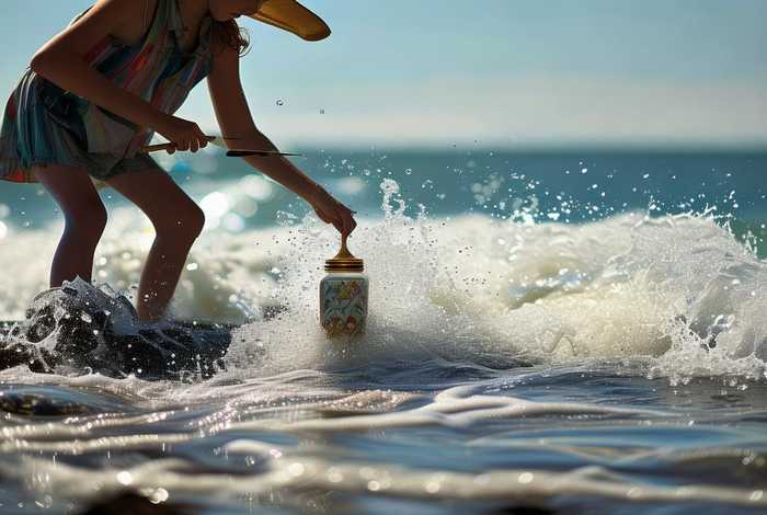 采撷生活中的浪花意思；采撷生活中的浪花意思是什么