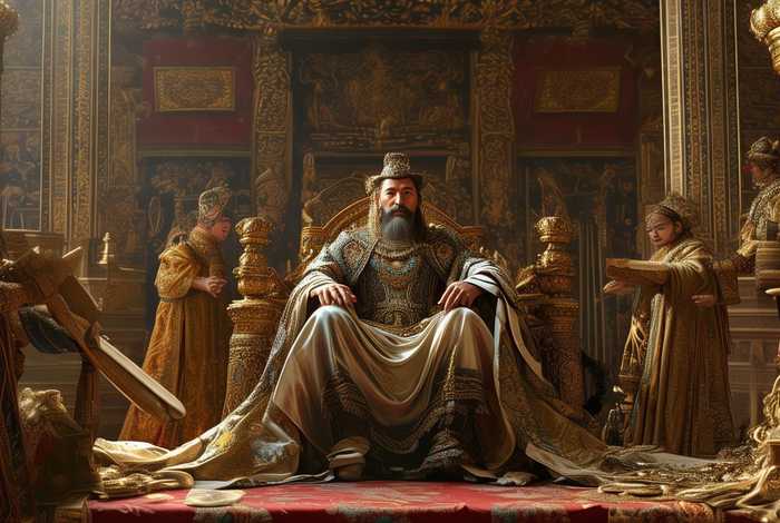 古代皇帝生活图片，古代帝王生活