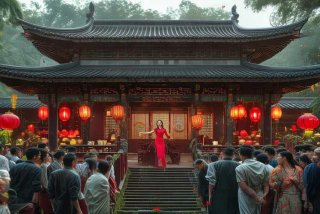 乐坊酒楼、乐坊酒楼,抛绣球招婿是哪个景点