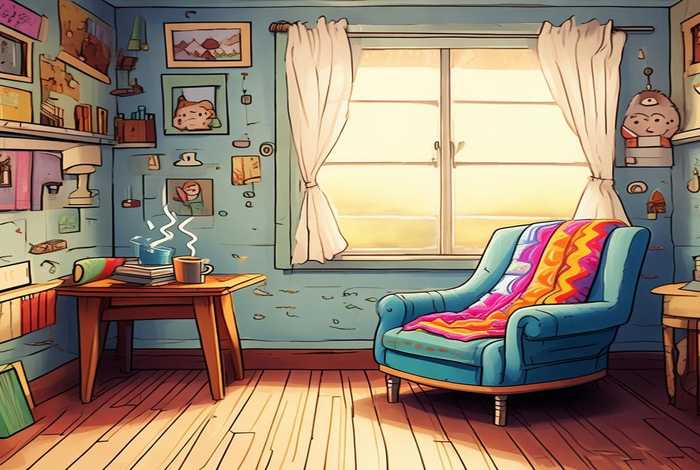 家中生活一角的图片；家中的一角简笔画图片大全集