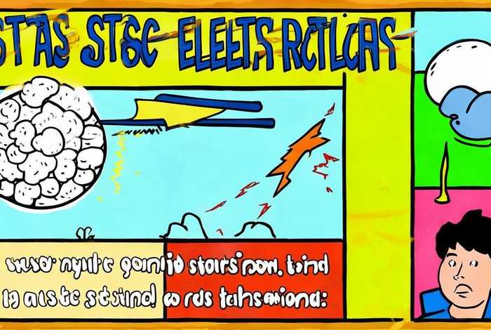 静电与生活手抄报图片；静电现象手抄报