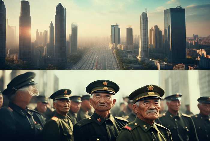 抗战生活和现在美好生活对比 - 抗战生活和现在美好生活对比图