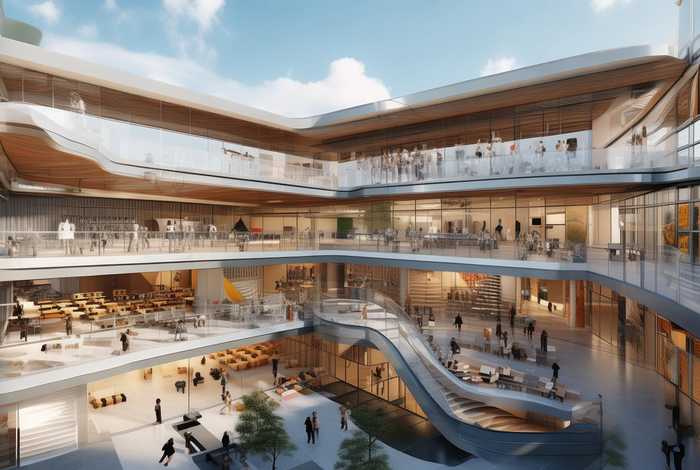 大学生活动中心平面规划图（大学生活动中心平面规划图怎么画）