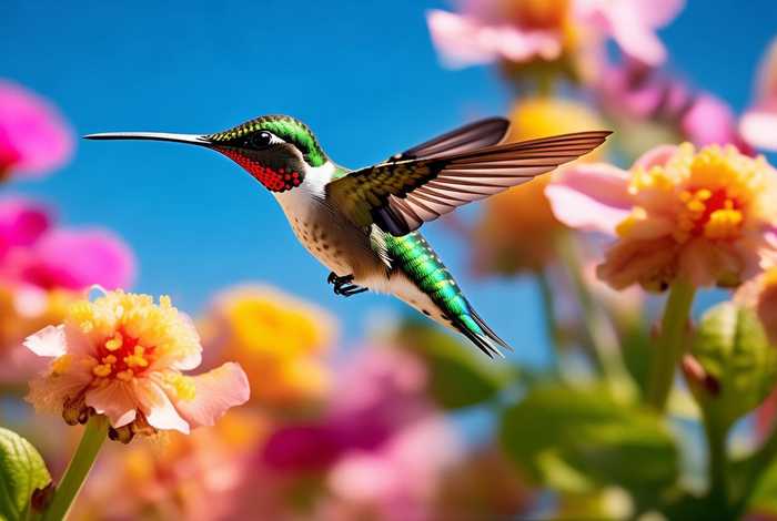 蜂鸟习性视频，蜂鸟的介绍视频