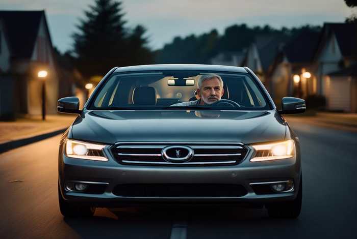 40岁男人开车图片（40岁男人开车图片大全）