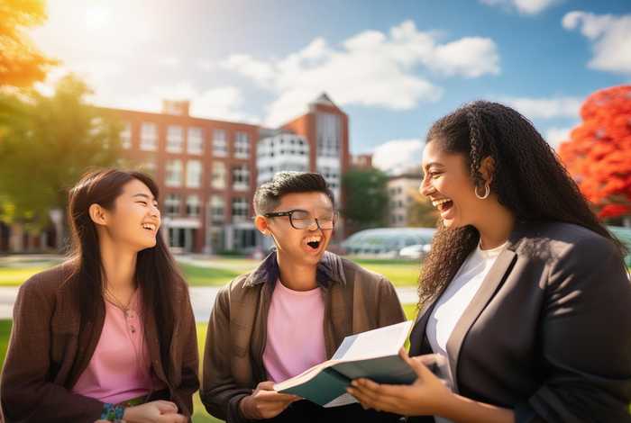 多彩的校园生活绘画,包括老师学生三人，多彩的校园生活绘画作品简介