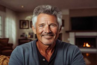 45岁男人生活照真实照片大全；45岁男人生活照真实照片大全集