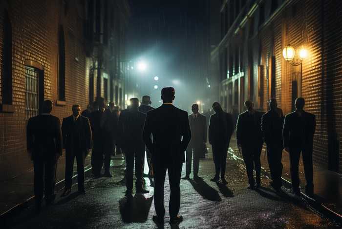 黑社会的图片（黑社会的图片,真实照片）