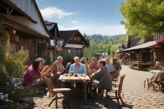 慢生活小镇商标，慢生活小镇现在行得通吗