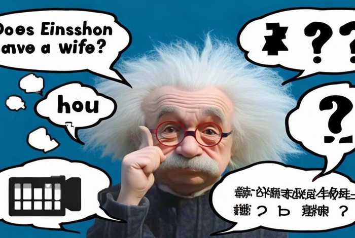 爱因斯坦有老婆吗；爱因斯坦有老婆吗视频