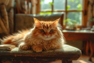 和猫的生活照，和猫的生活照片真实