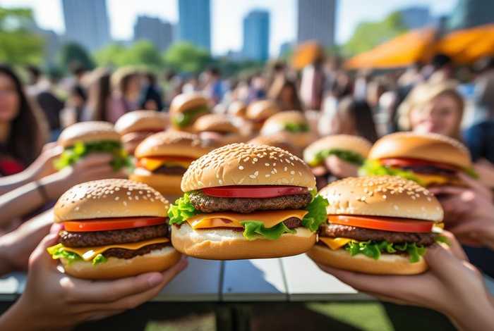 汉堡生活图片 - 汉堡图片现实生活照