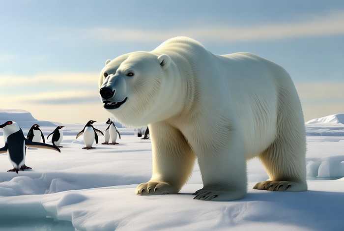 北极熊为什么生活在北极企鹅又生活在哪里（北极熊为什么要生活在寒冷的地方）