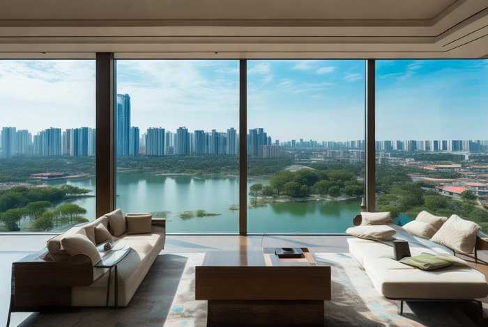 成都麓湖大平层、成都麓湖大平层户型图