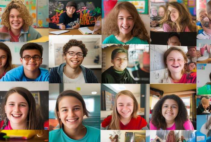 初中生活图片合集视频（初中生活图片合集视频素材）