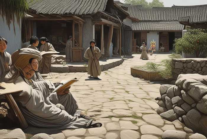 古代生活照片、古代生活的照片