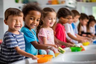 大班生活活动指导要点洗盘子目标；大班生活活动盥洗目标